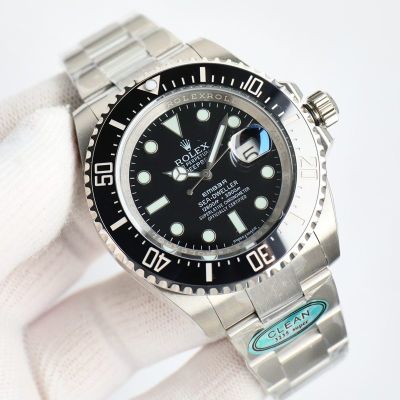 Clean Factory ROLEX Sea-dweller Series 3235 Movement Ceramic Bezel Watch